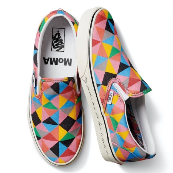 Vans Other - Vans Classic Slip-On MoMA Faith Ringgold Rare